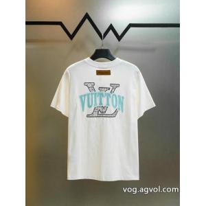 セール価格でお得 上品スタイル 精巧な逸品半袖Tシャツブランド コピー 販売LOUIS VUITTON
