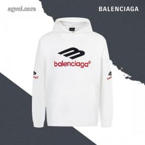 Balenciagaパリ3 Mアルファベットロゴ刺繍ドローストリングフードコート