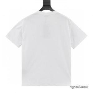 BALENCIAGA春夏新作落書きアルファベットハンチングプリント男女同型カップル半袖