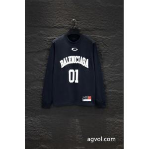 balenciagaユニホーム長袖Tシャツ新作限定お早めに着心地のいいブランド 通販 激安