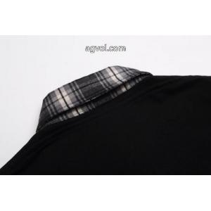 バレンシアガ balenciaga2026FW新作チェックフランネルカップルカジュアルシャツ長袖