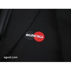 Balenciagaスター同マスターロゴ刺繍ブレザーペアルックトップス