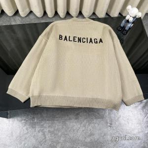BALENCIAGA前後刺繍ロゴカーディガンジャケット