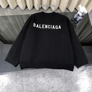 BALENCIAGA前後刺繍ロゴカーディガンジャケット