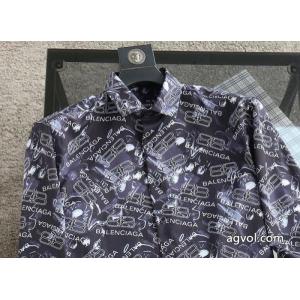 balenciaga在庫数限定NEW!国内完売ブランド コピー 着払い長袖シャツ