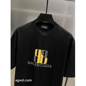 balenciaga2026秋冬新作丸首半袖Tシャツ