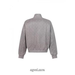 LOUIS VUITTON 2026春先の新作スエード鋼の押し花カジュアルコート