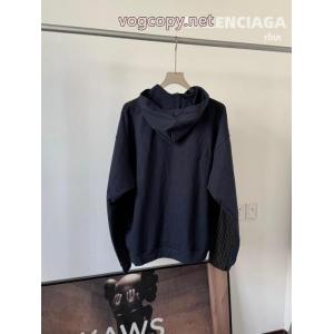 Balenciagaスタイリッシュなチェック柄ポケットシャツコート