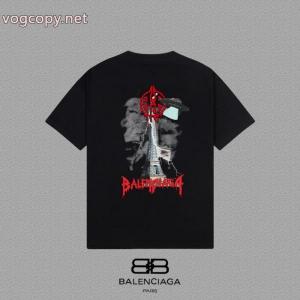上品保証 今年流行 肌触りの良い着心地抜群新作ブランド コピー 激安Tシャツバレンシアガ