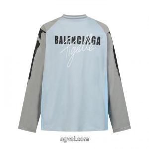 長袖Tシャツ数量限定安い 新品限定セール 秋冬トレンドbalenciagaコピー ブランド