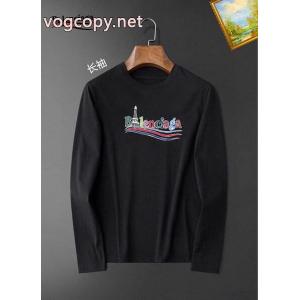BALENCIAGAコピー ブランド長袖Tシャツ稀少*新品 激レア 限定 爆買いセール