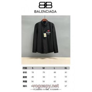 BALENCIAGA長袖シャツブランド スーパー コピー 通販限定数限り 2026-26AW☆韓国の人気 流行り