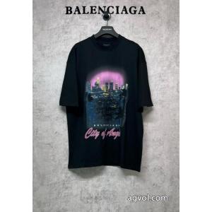 冬季超人気アイテム 期間限定セール 秋季新作品balenciaga半袖Tシャツブランド 偽物