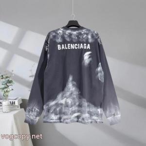 限定SALE 華やかな 2026年秋冬最旬トレンド長袖TシャツBALENCIAGA激安 通販 ブランド