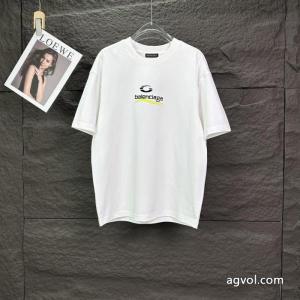 知的優秀アイテム 高品質な新品 センス漂う半袖Tシャツbalenciaga激安 通販 専門店