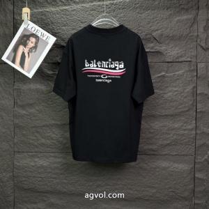 知的優秀アイテム 高品質な新品 センス漂う半袖Tシャツbalenciaga激安 通販 専門店