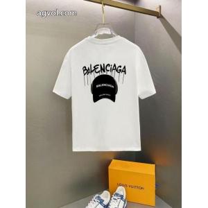ブランド スーパー コピー 優良店特価高品質 流行の最前線 海外直送balenciaga半袖Tシャツ