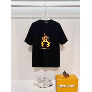偽物 ブランド魅力的 履き心地抜群 お洒落で人気アイテムバレンシアガ半袖Tシャツ