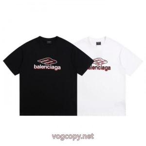 稀少*新品 格好良すぎる 圧倒的な存在感半袖TシャツBALENCIAGAブランド コピー 品