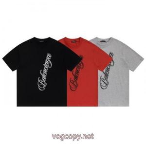 BALENCIAGA在庫あり即発 VIP価格26ss海外発  コスパ最高のプライス偽物 ブランド 激安半袖Tシャツ