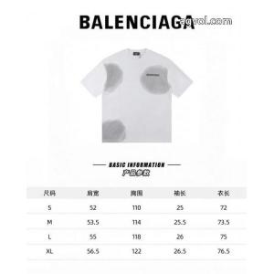 即完売 大人の色味 心惹かれるスタイル半袖Tシャツブランド コピー s 級balenciaga