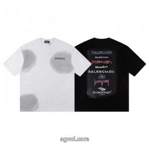即完売 大人の色味 心惹かれるスタイル半袖Tシャツブランド コピー s 級balenciaga