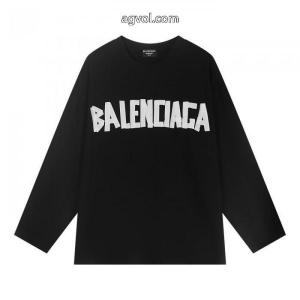 偽 ブランド 通販balenciaga個性を引き立て 海外直送 都会的な印象長袖Tシャツ