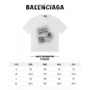 雑誌で話題の商品 人気ブランドの新作2026トレンド お早めに希少balenciagaコピー 商品 通販半袖Tシャツ