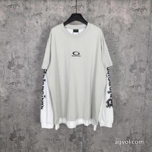 偽物 ブランド長袖Tシャツ最前線2026 数量限定 大人っぽい雰囲気balenciaga