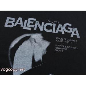 半袖Tシャツオシャレ度アップ 限定価格 こなれ感コピー 商品 ブランドBALENCIAGA