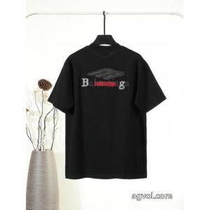 ブランド コピー 優良店balenciaga半袖Tシャツ超数量限定 これは欲しい 個性派 