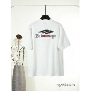 ブランド コピー 優良店balenciaga半袖Tシャツ超数量限定 これは欲しい 個性派 