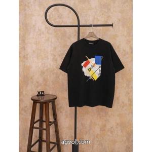 最新作防热性 大人気商品 今話題!ブランド フェイク半袖Tシャツbalenciaga