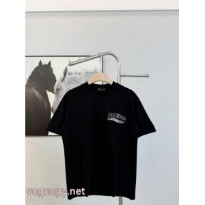 半袖Tシャツ偽物 ブランド 激安素材感に注目 高級感が漂う 少数入荷BALENCIAGA
