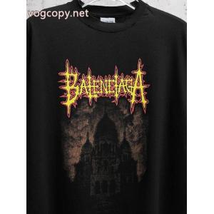 ブランド コピー 安心夏の最旬スタイルを楽しい 2026年度 格好良いBALENCIAGA半袖Tシャツ