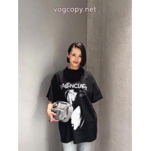 欲しい可愛く新鮮 十分な耐久性 新作モデル通販 ブランドBALENCIAGA半袖Tシャツ