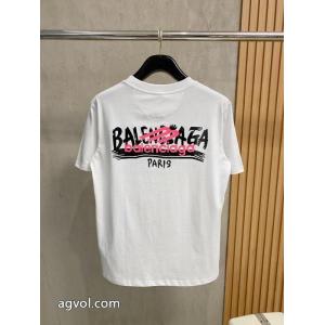 半袖Tシャツ新品保証 最新で一目惚れ 人気ランキングブランド 偽物 激安 通販balenciaga