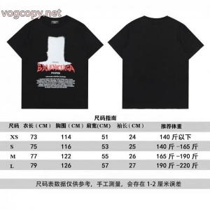 BALENCIAGAスーパーコピー2026人気雑誌掲載 お洒落が人気新品 秀作モデル半袖Tシャツ