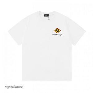 高級感溢れる 今季気になる! 品質高き人気アイテム偽物 ブランド 販売半袖Tシャツbalenciaga