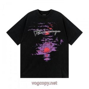 2026年限定発売新品 高級感を演出 上品さ漂うBALENCIAGAブランド コピー 品半袖Tシャツ