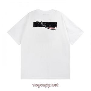 スタイルアップ上品 上品で優しい雰囲気に 最新作即発半袖Tシャツブランド コピー 品BALENCIAGA