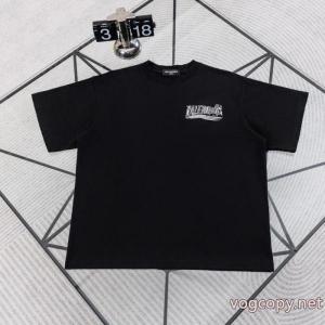 ブランド 通販 激安スタイルアップ効果 HOT新作登場 セレブ愛用上品半袖TシャツBALENCIAGA