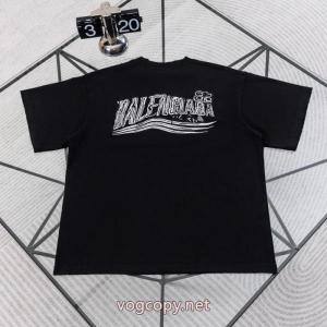 ブランド 通販 激安スタイルアップ効果 HOT新作登場 セレブ愛用上品半袖TシャツBALENCIAGA