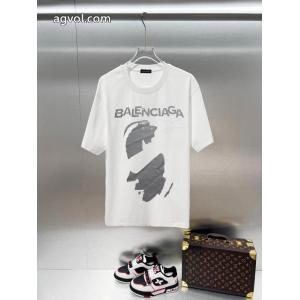 balenciaga通気性のいい 顧客優待セール セレブ風 半袖Tシャツスーパー ブランド コピー