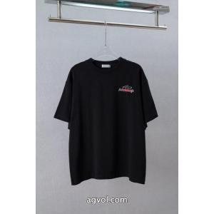 balenciaga海外大人気アイテム 目につく 26新作限定版プリントスーパー コピー 通販半袖Tシャツ