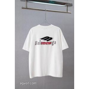 balenciaga海外大人気アイテム 目につく 26新作限定版プリントスーパー コピー 通販半袖Tシャツ