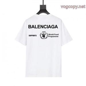 ブランド コピーロゴが美しい 26AWの最新アイテム 完売間近半袖TシャツBALENCIAGA