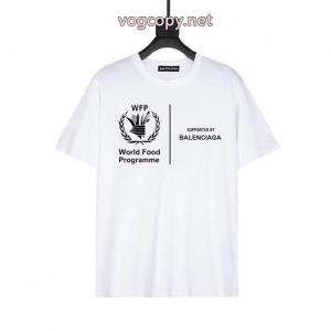 ブランド コピーロゴが美しい 26AWの最新アイテム 完売間近半袖TシャツBALENCIAGA