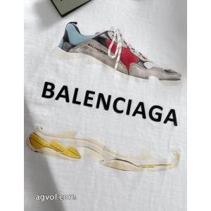 コピー 品 販売大人可愛い 好感度265％ 贅沢な逸品バレンシアガ半袖Tシャツ