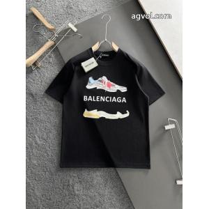 コピー 品 販売大人可愛い 好感度265％ 贅沢な逸品バレンシアガ半袖Tシャツ